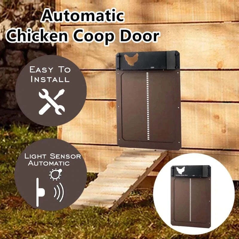 (Flash Sale- 40% OFF)-Automatic Chicken House Door