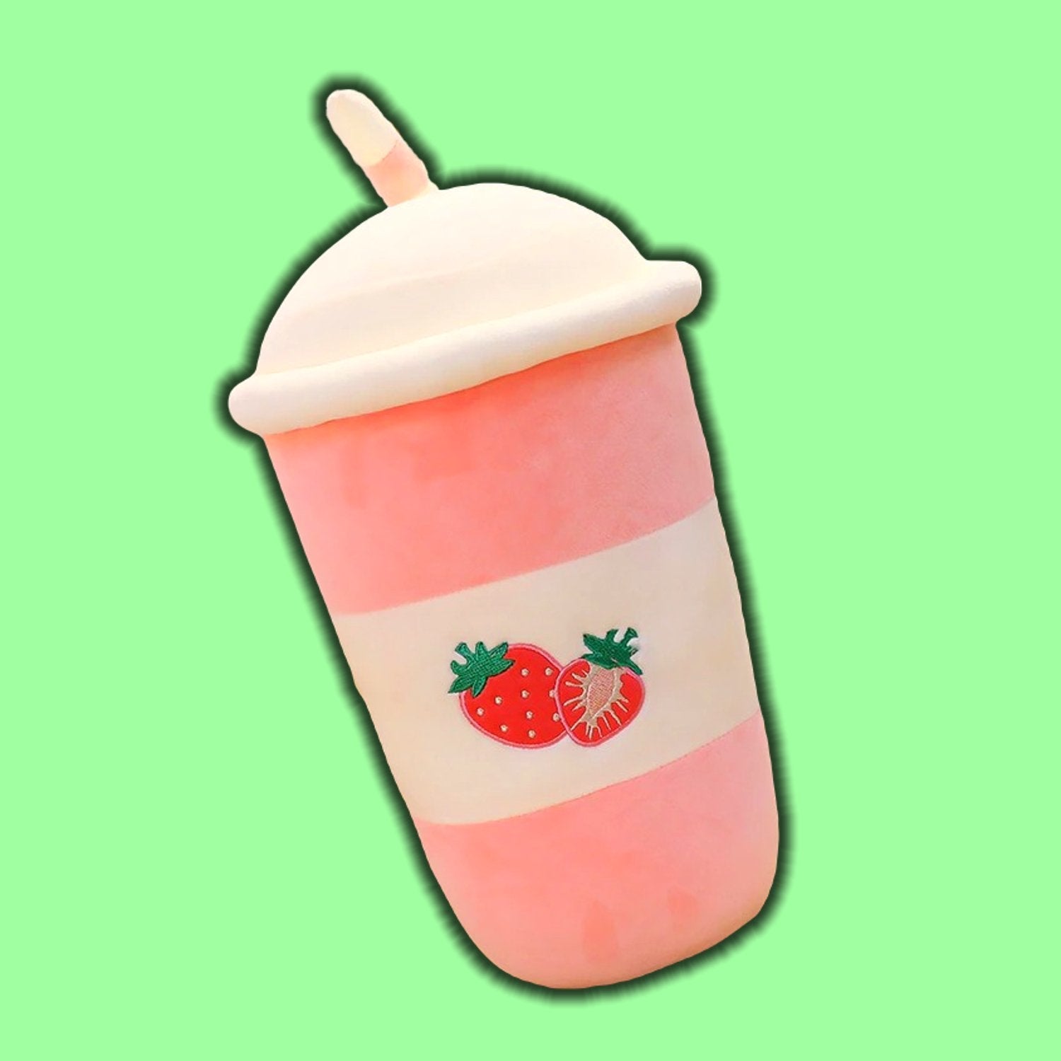 Fruit Milk Tea Cup Plush Toy