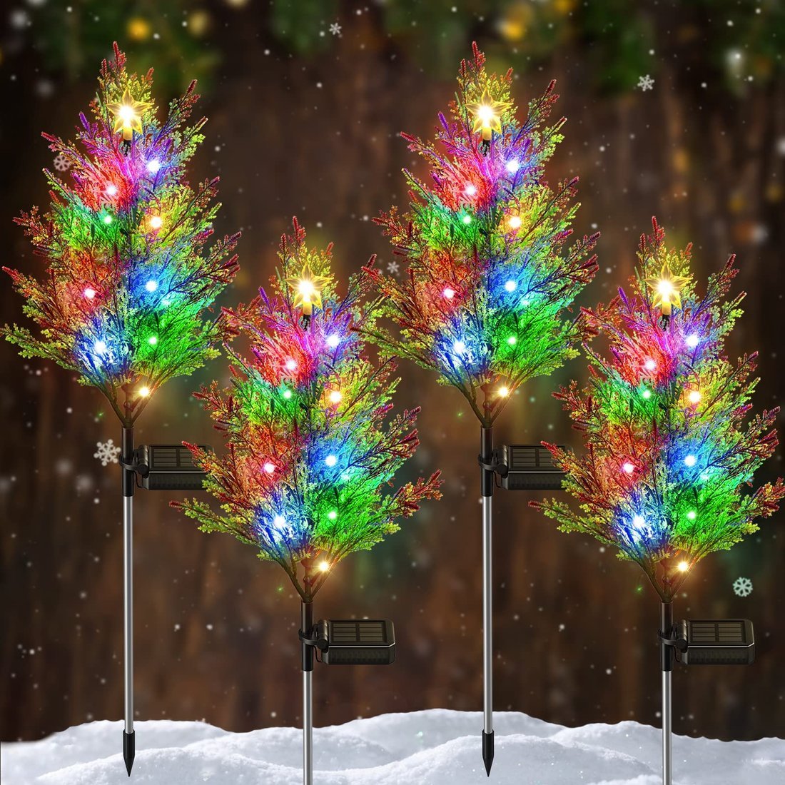 [Fully Upgraded] Solar Cypress Tree Light - Christmas Offer 1000 pcs 49%OFF