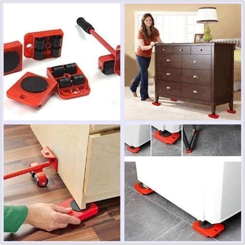 Furniture lift mover tool set