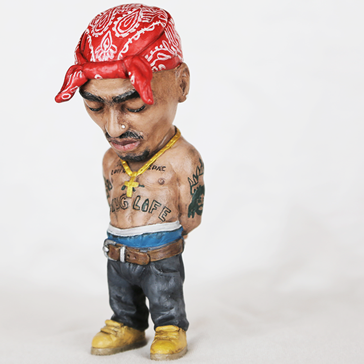 Gangster Rapper Sculpture Garden Homies/Home Decor