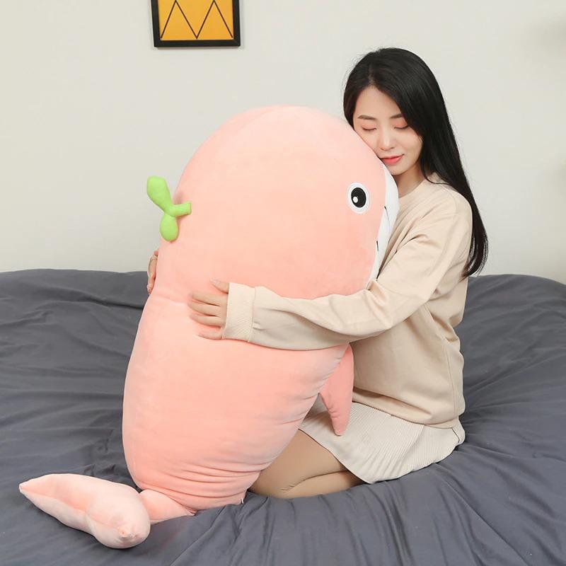 Giant Kawaii Whale soft Pillow Plush