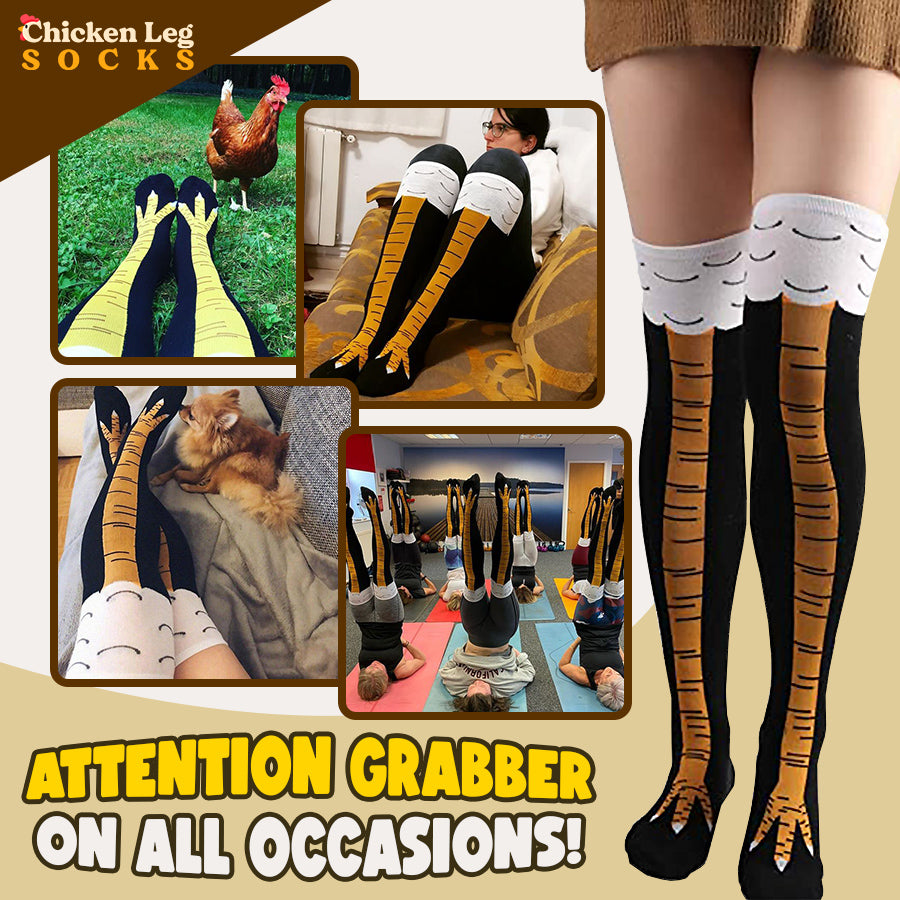 Gladnesslife Chicken Legs Socks