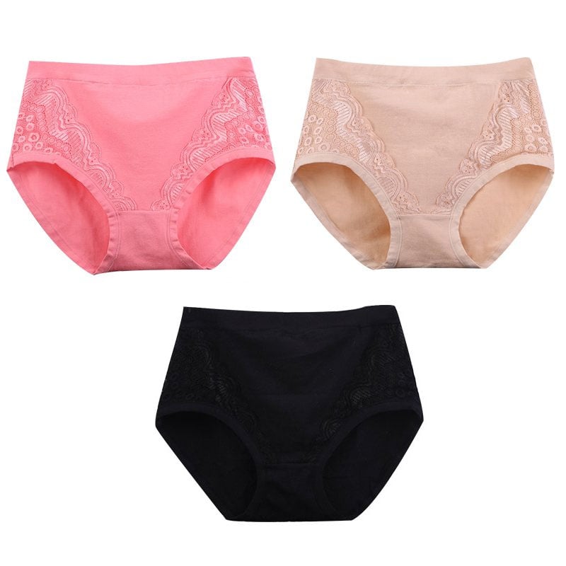 Glam-ours®2022 Plus Size High Waist Leak Proof Cotton Panties