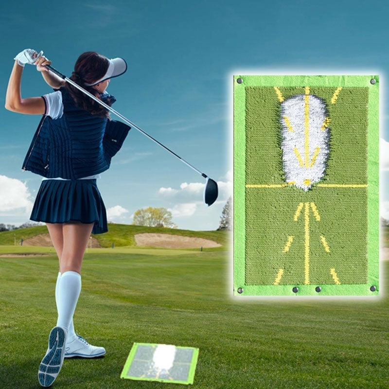 Golf Training Mat for Swing Detection Batting - HOT DEAL - 50% OFF