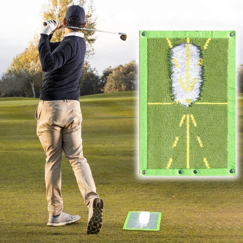 Golf Training Mat for Swing Detection Batting - Hot Sale