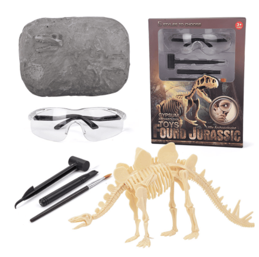 Great Educational Toy for Kids - 2022 New Arrival Dinosaur Fossil Digging Kit