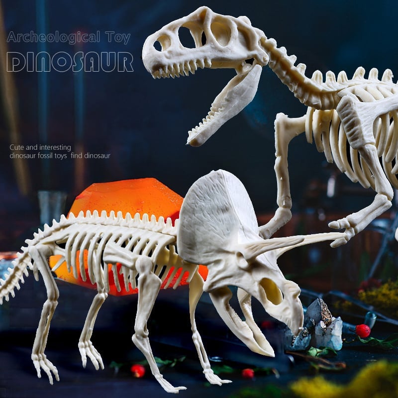 Great Educational Toy for Kids - 2022 New Arrival Dinosaur Fossil Digging Kit