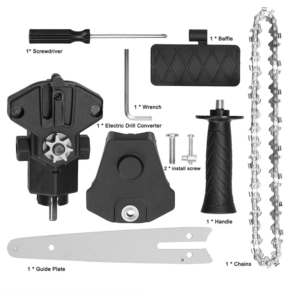 Grizzler™ Chainsaw Drill Adapter