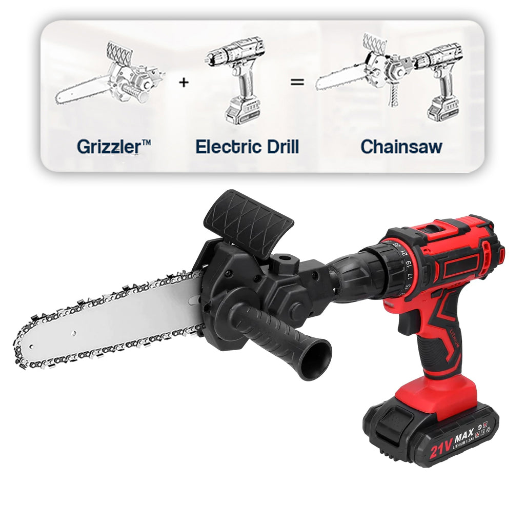 Grizzler™ Chainsaw Drill Adapter