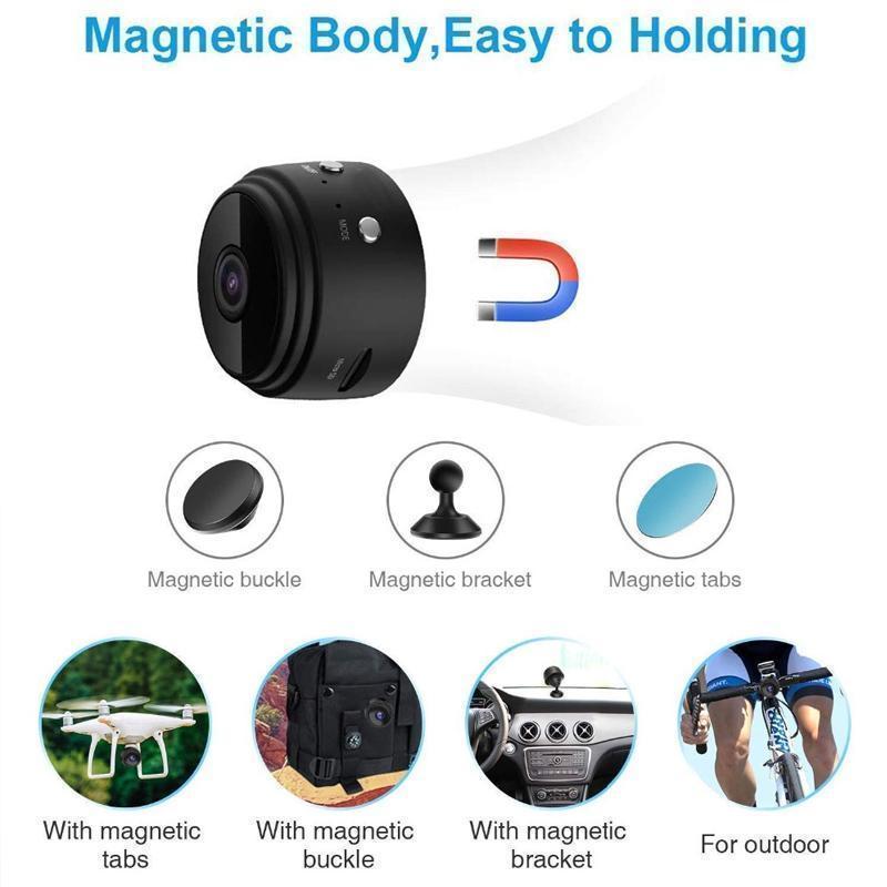 Groovy Vesper 1080p Magnetic WiFi Mini Camera