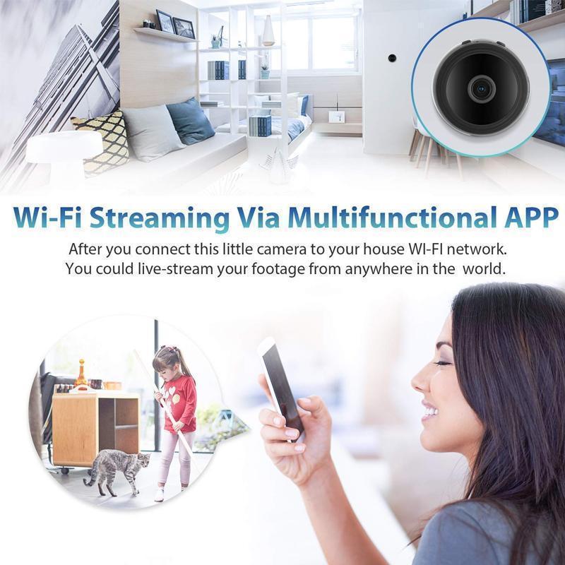 Groovy Vesper 1080p Magnetic WiFi Mini Camera