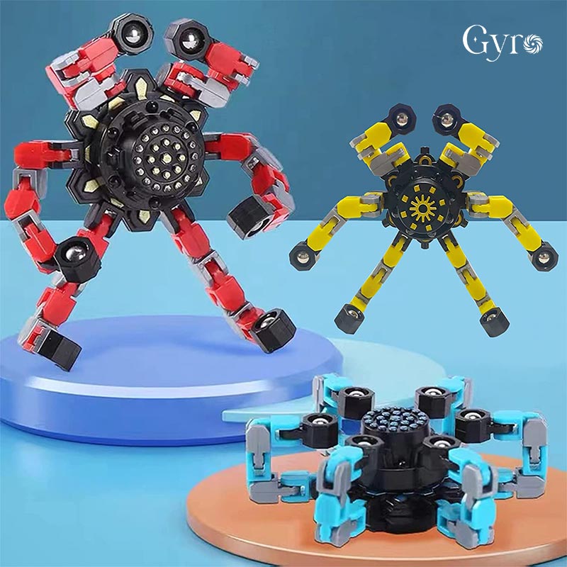 Gyro - Transformable Fingertip Anxiety Stress Relief Toy Maracharm