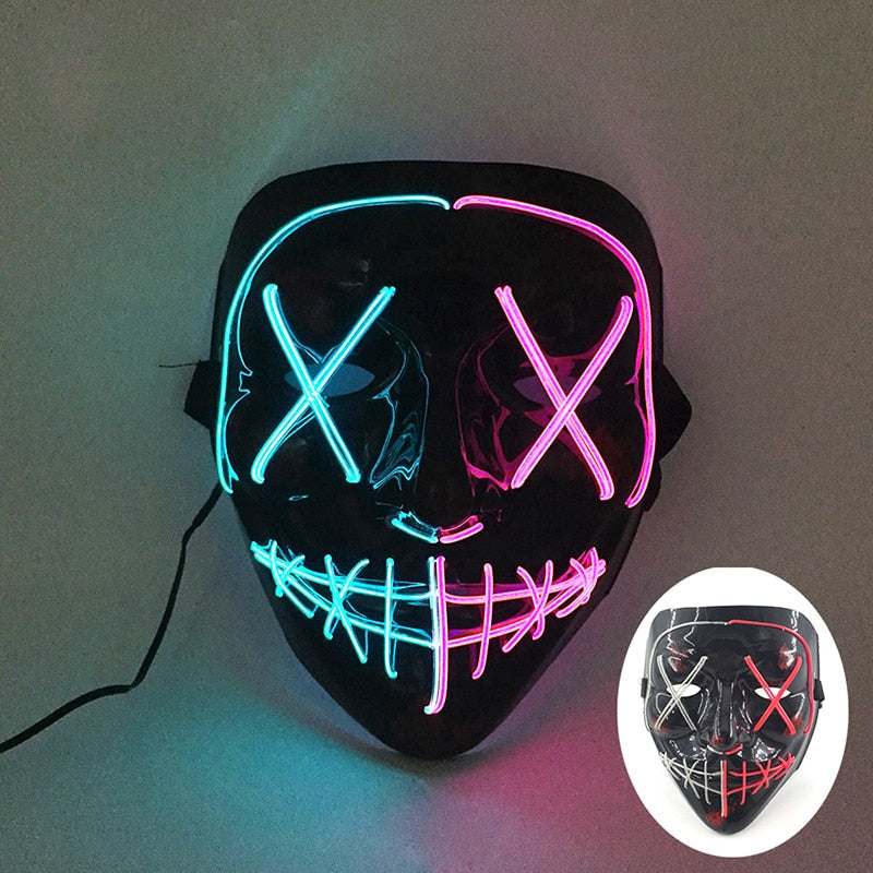 Hallow Thrill LED Purge Masks