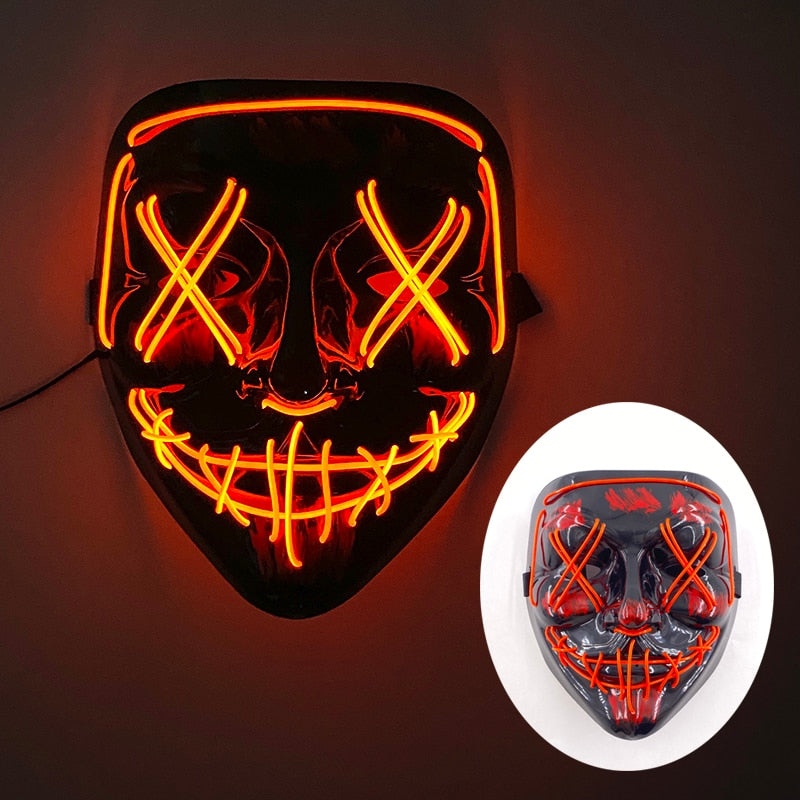 Hallow Thrill LED Purge Masks