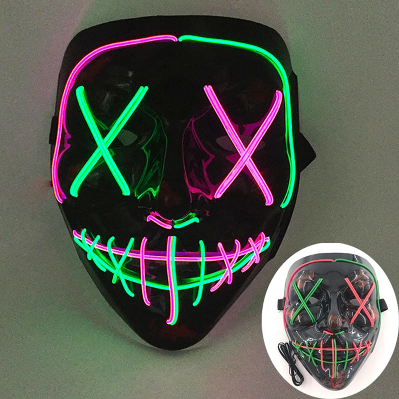 Hallow Thrill LED Purge Masks