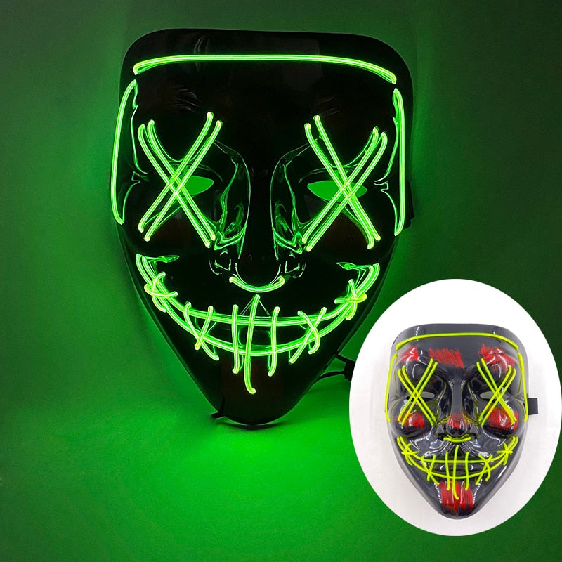 Hallow Thrill LED Purge Masks