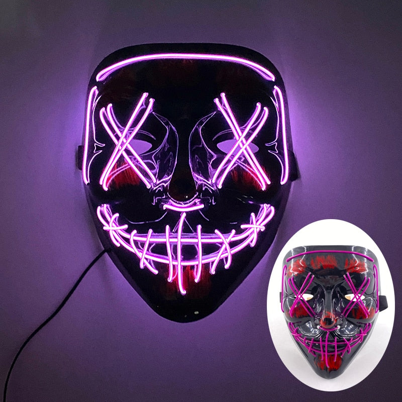 Hallow Thrill LED Purge Masks