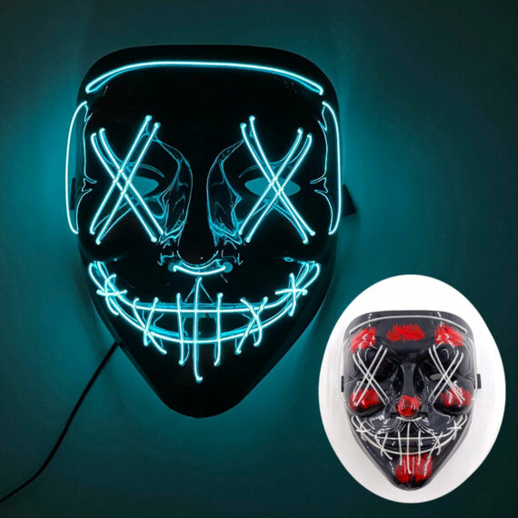 Hallow Thrill LED Purge Masks - Lulunami