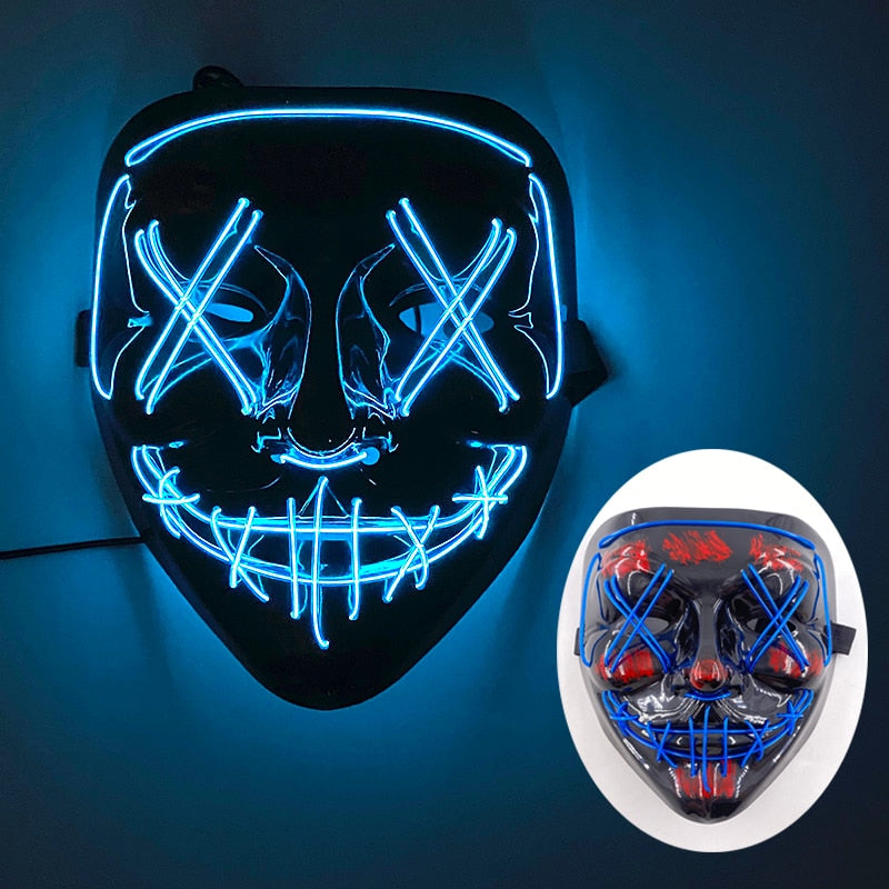 Hallow Thrill LED Purge Masks