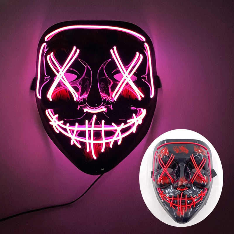 Hallow Thrill LED Purge Masks