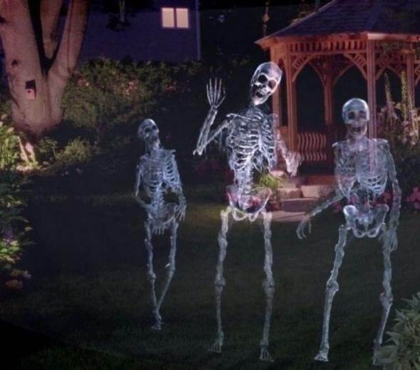 Halloween & Christmas Holographic Projection!