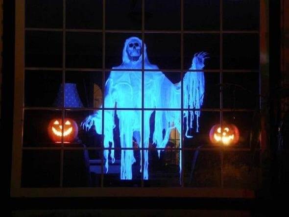 Halloween & Christmas Holographic Projection!