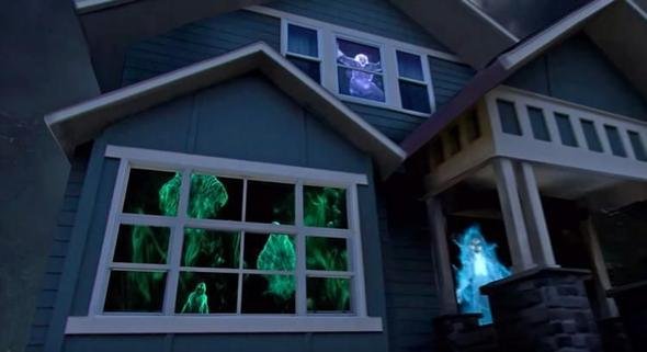 Halloween & Christmas Holographic Projection!