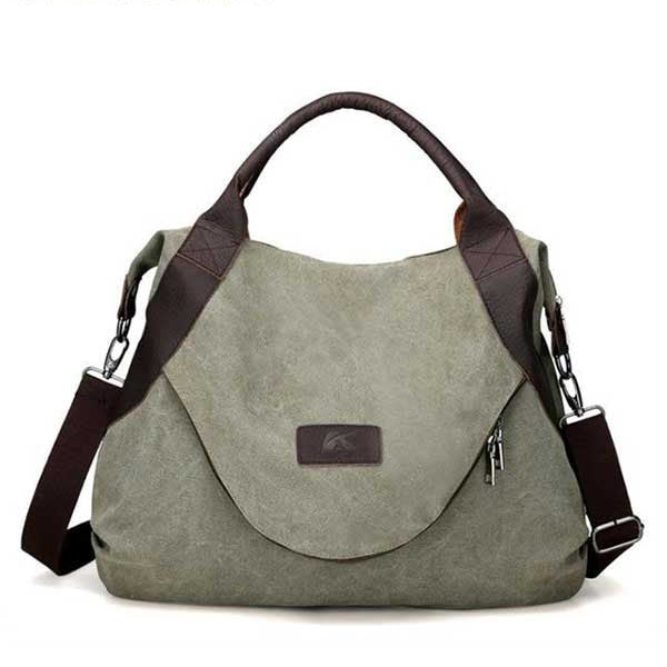 Happy Place on Earth The Outback Canvas Messenger Bag