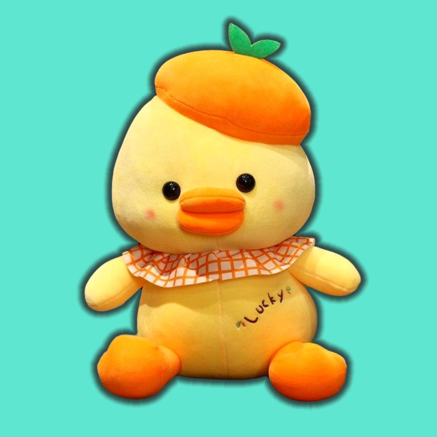 Hat Duck Animal Plush Toy