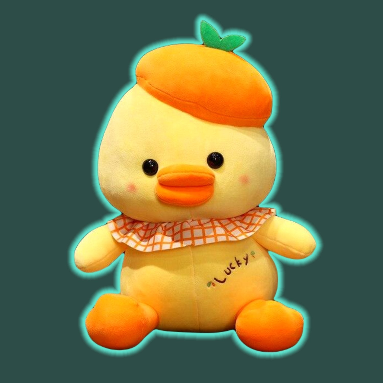 Hat Duck Animal Plush Toy