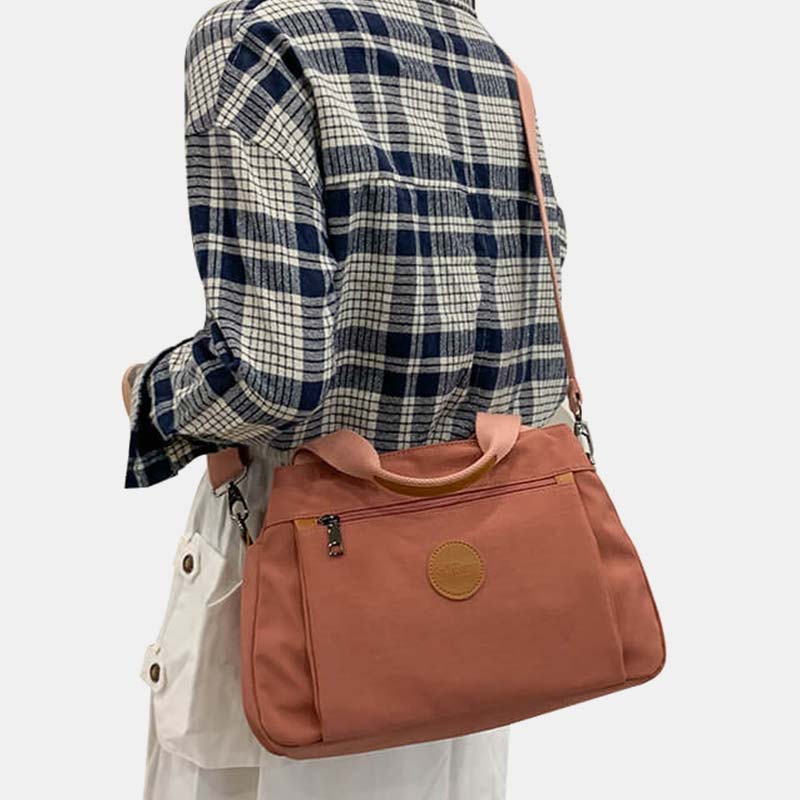 High Capacity Multi-Pocket Crossbody Handbag