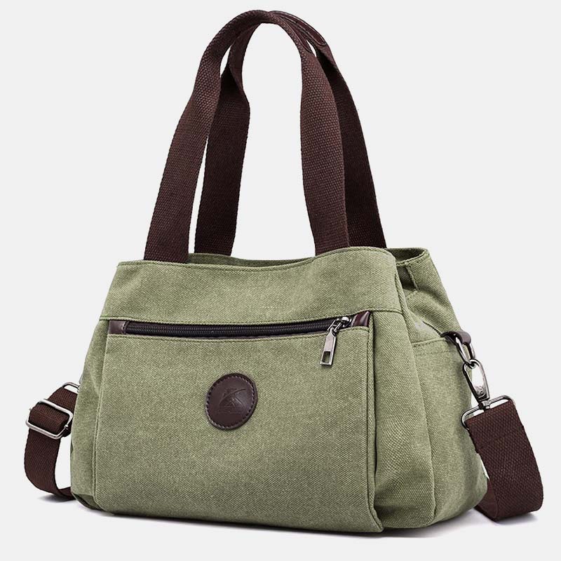 High Capacity Multi-Pocket Crossbody Handbag