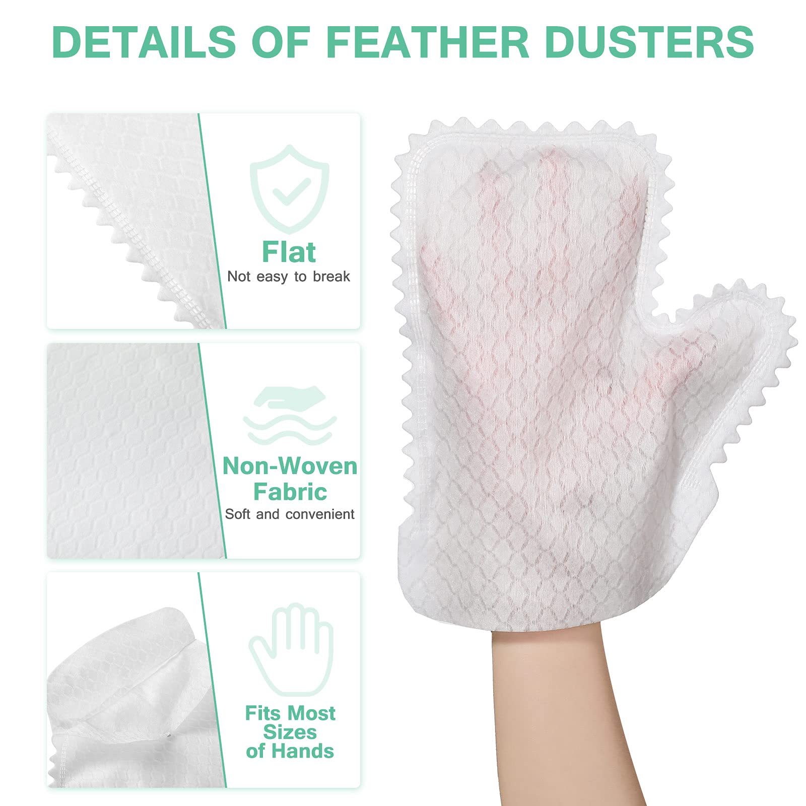 Home Disinfection Dust Removal Gloves(20 PCS)