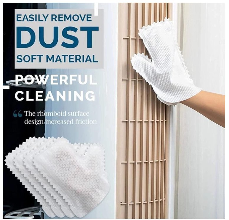 Home Disinfection Dust Removal Gloves(20 PCS)