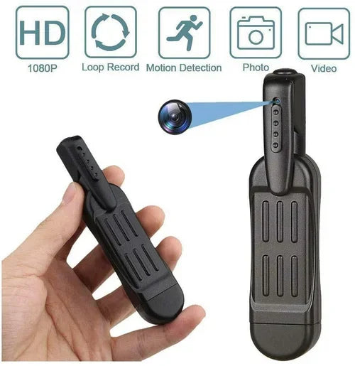 Homensb 1080P Mini HD Video Recorder