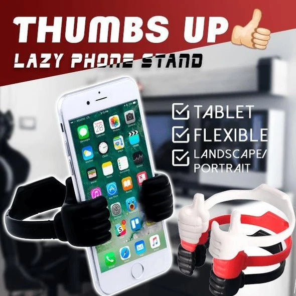 (Hot Sale - 49% OFF) Thumbs Up Lazy Phone Stand, Buy 3 Get Extra 10% OFF