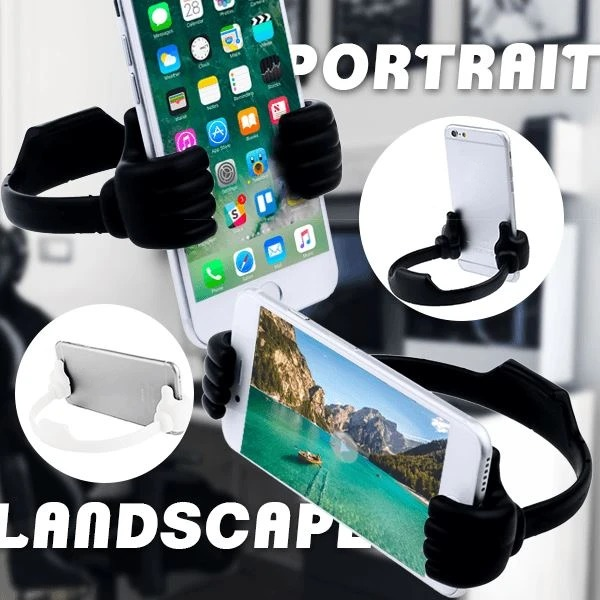 (Hot Sale - 49% OFF) Thumbs Up Lazy Phone Stand, Buy 3 Get Extra 10% OFF