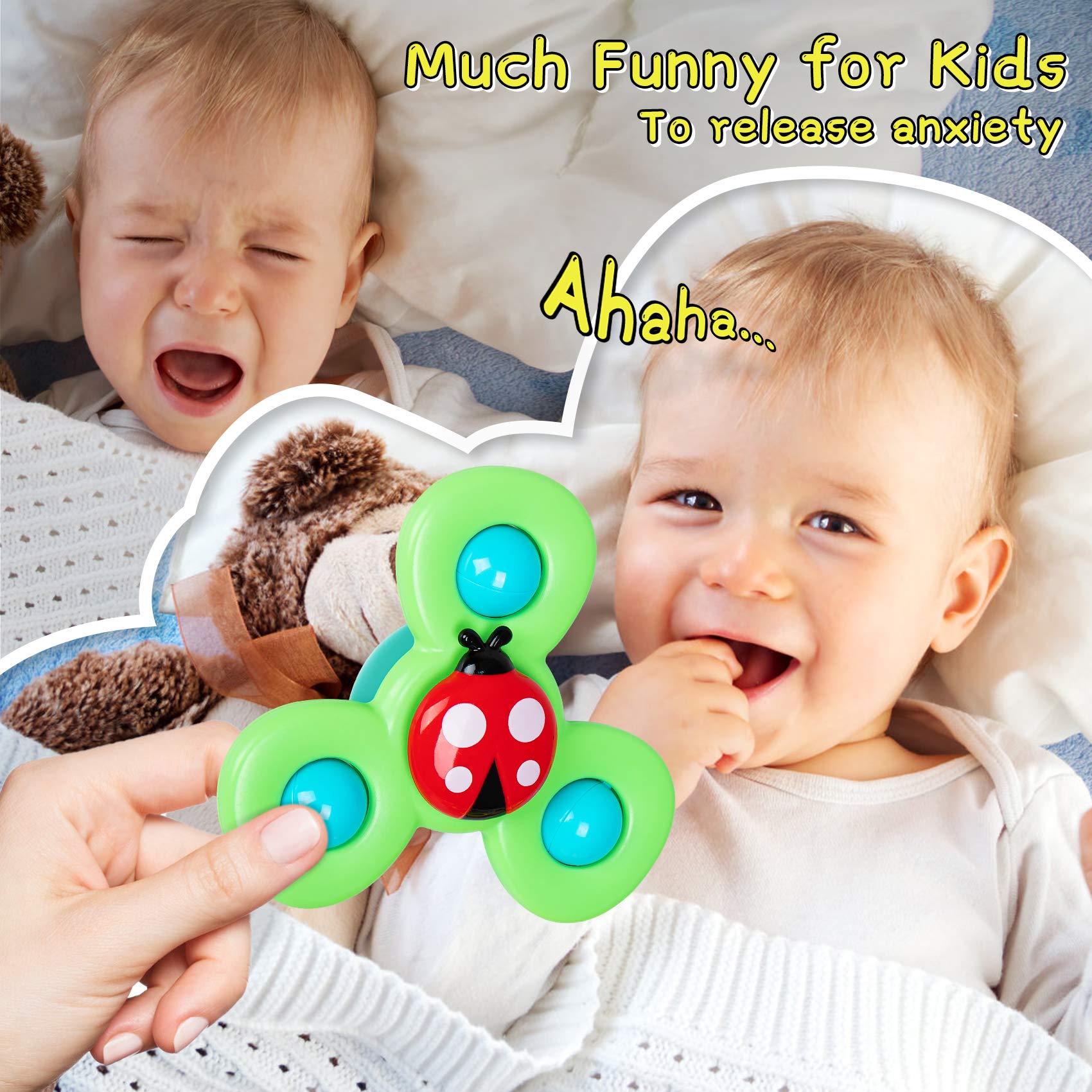 Hot Sale 50% OFF - Suction Cup Spinner Toys