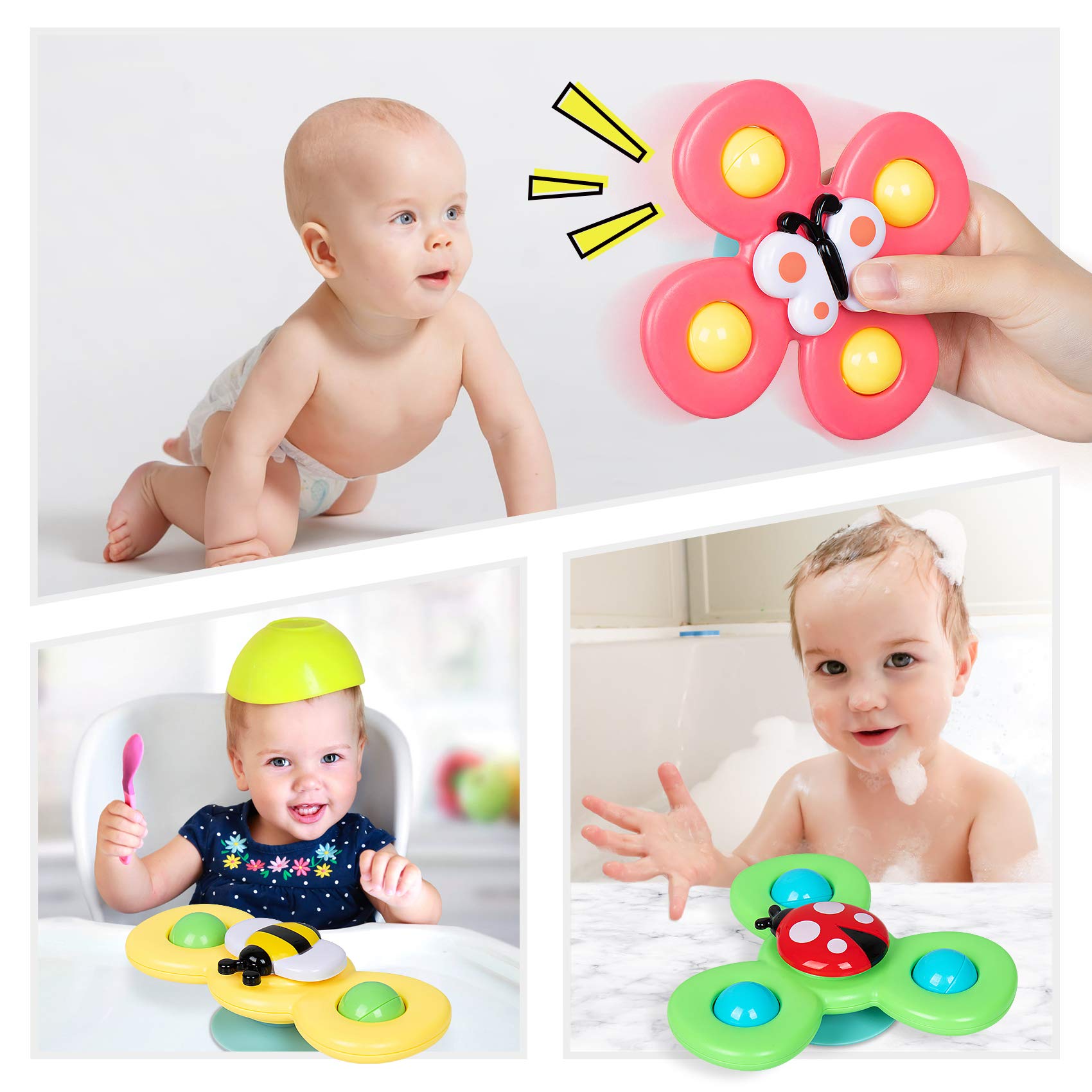 Hot Sale 50% OFF - Suction Cup Spinner Toys