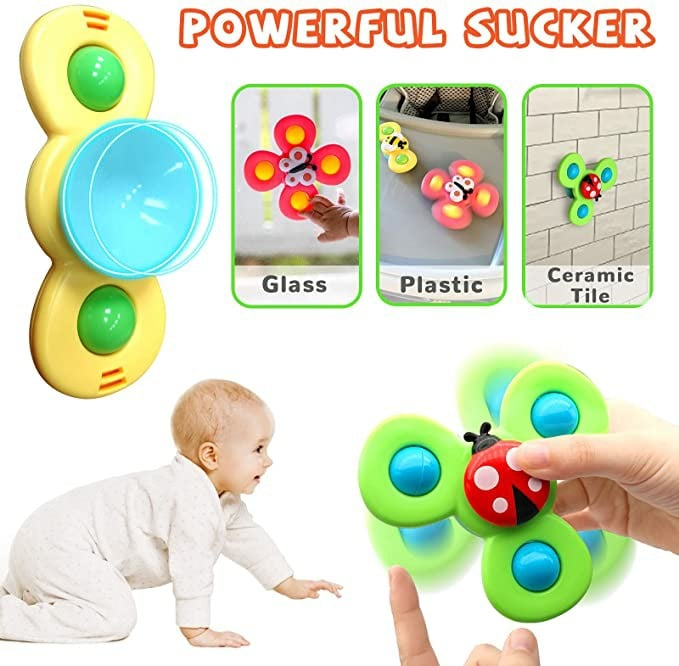 Hot Sale 50% OFF - Suction Cup Spinner Toys