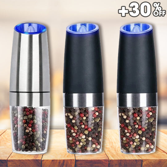 Hot sale - Automatic Electric Gravity Induction Salt and Pepper Grinder