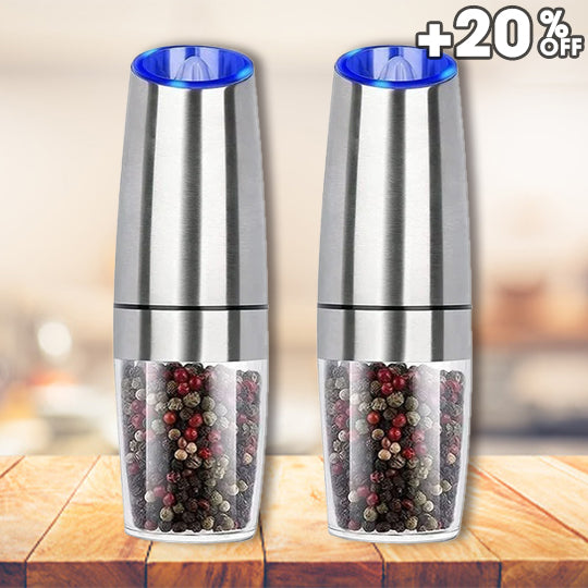 Hot sale - Automatic Electric Gravity Induction Salt and Pepper Grinder