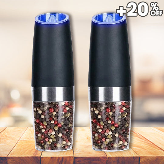 Hot sale - Automatic Electric Gravity Induction Salt and Pepper Grinder