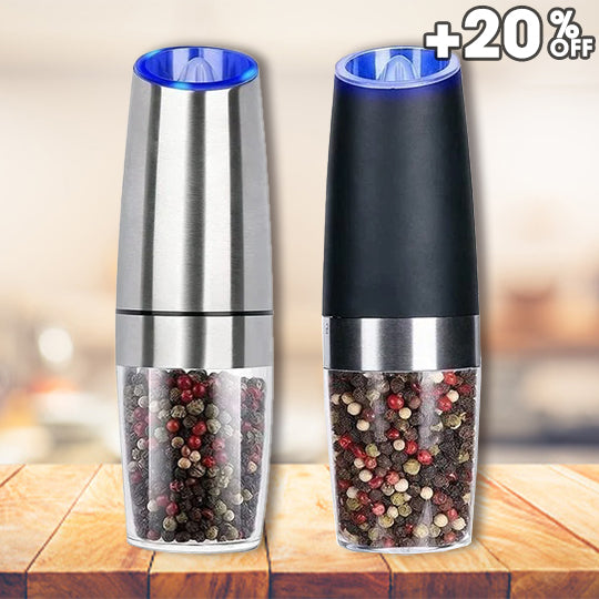 Hot sale - Automatic Electric Gravity Induction Salt and Pepper Grinder