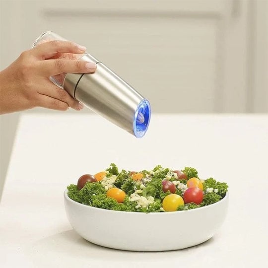 Hot sale – Automatic Electric Gravity Induction Salt and Pepper Grinder