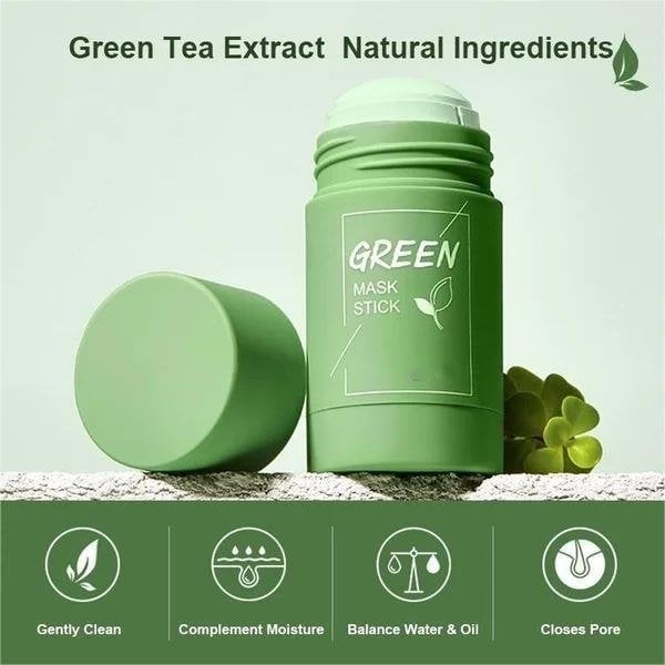 Placesaturday Last Day Promotion 49% OFF| Poreless Deep Cleanse Green Tea Plant Cleaning Paste