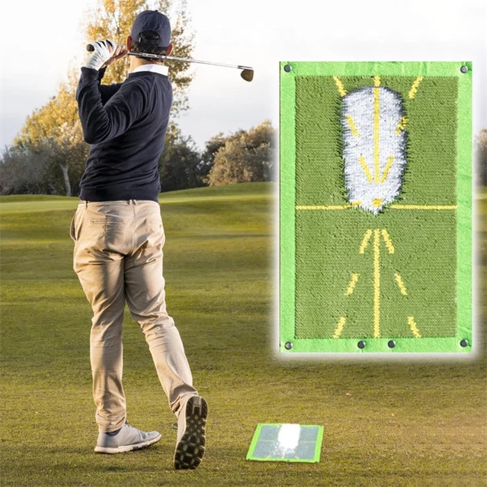 (Hot Sale) Golf Training Mat for Swing Detection Batting