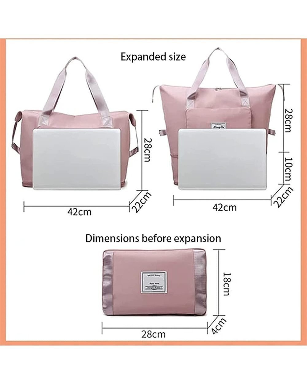 (Hot Sale- SAVE 49% OFF) Collapsible Waterproof Large Capacity Travel Handbag