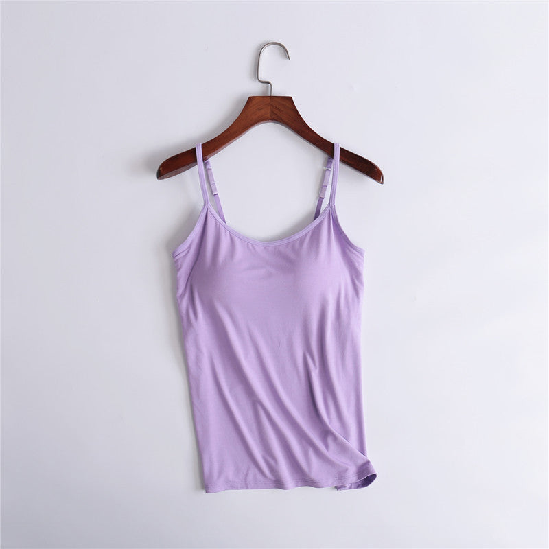 HOT SALE - TANK WITH BUILT-IN BRA